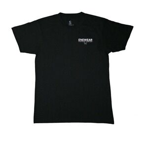 Enewear Men's Black Stay Inspired Graphic Print Short Sleeve‎ T-Shirt Size XL